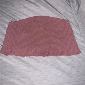 zaful mauve crop top